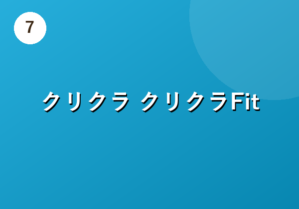 クリクラ クリクラFit